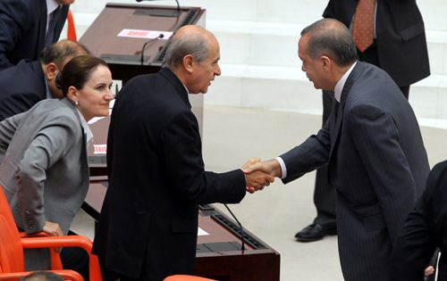 Liderler arasında barış rüzgarları esti - Resim: 1