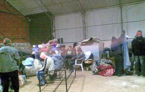 Türk işçiler burada sığındı - Resim: 1