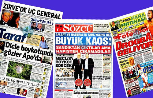 Günün en çarpıcı manşetleri - Resim: 1