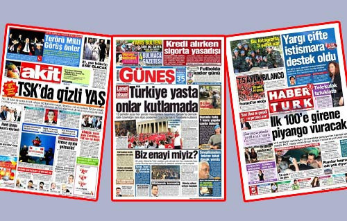 Gündemin en çarpıcı manşetleri - Resim: 1