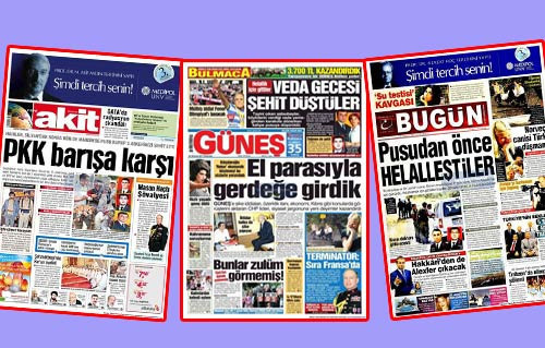 Gündemin en çarpıcı manşetleri - Resim: 1