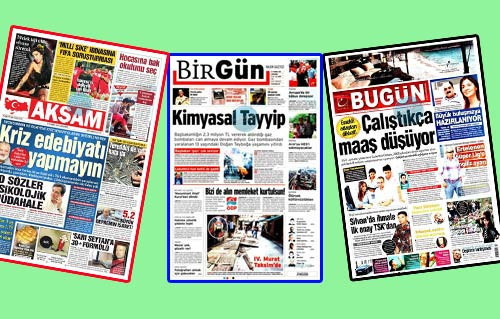 Gündemin en çarpıcı manşetleri - Resim: 1