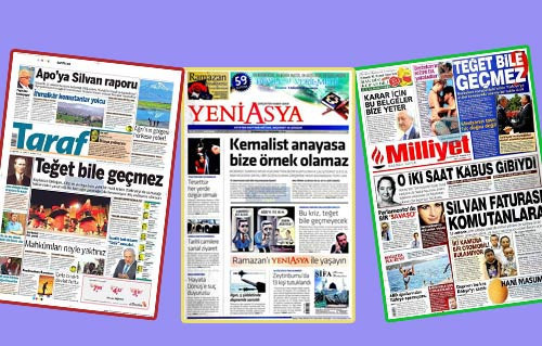 Gündemin en çarpıcı manşetleri - Resim: 1