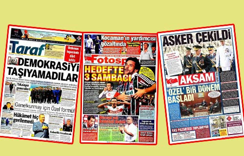 Gündemin en çarpıcı manşetleri - Resim: 1