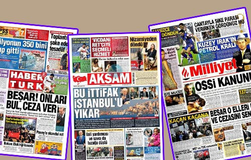 Günün en çarpıcı manşetleri - Resim: 1