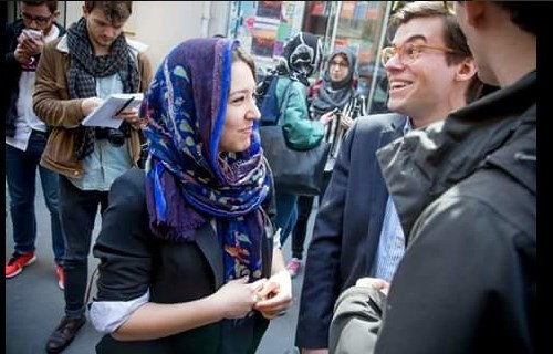 Fransız üniversitesinde 'Türban Günü' - Resim: 3