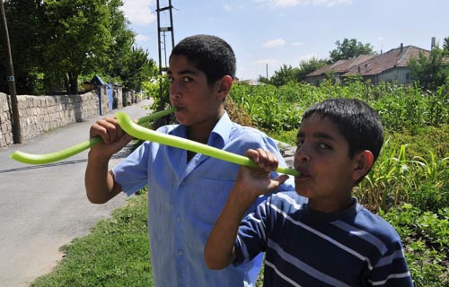 Vuvuzela yerine Kabakzella - Resim: 3
