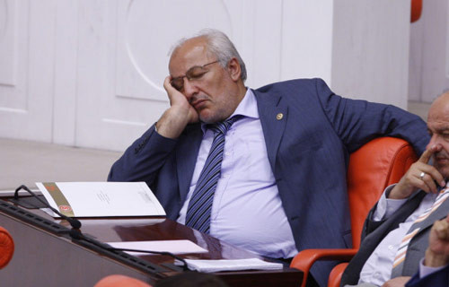 Milletvekilleri mışıl mışıl uyuyor - Resim: 3