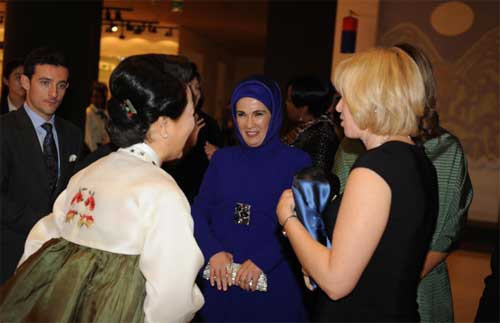 First Lady'ler zirveye renk kattı - Resim: 3