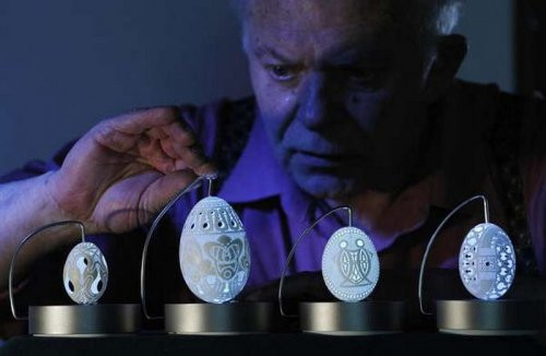 Yumurta kabuğundan muhteşem sanat - Resim: 2