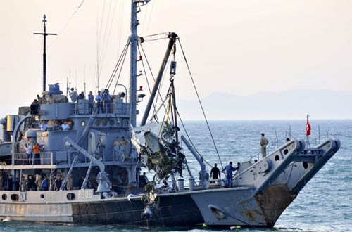 Uçağın enkazına ulaşıldı - Resim: 4