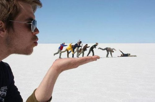 Perspektif mucizesi kareler - Resim: 2