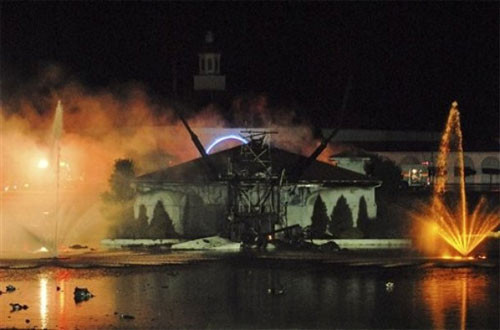 Hz. İsa heykeli yıldırımla yok oldu - Resim: 3