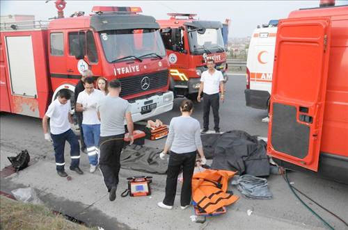 TEM'de korkunç kaza - Resim: 1