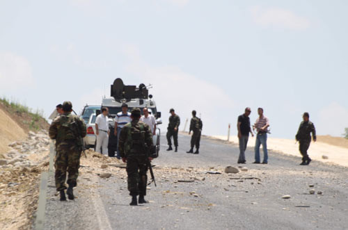 Mayınlı saldırı bu yolda yapıldı - Resim: 4