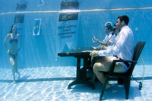 En ilginç su altı güzellik yarışması - Resim: 4