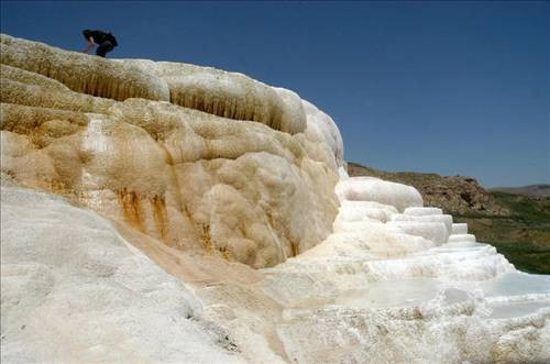 Burası da Doğu'nun Travertenleri - Resim: 1