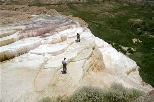 Burası da Doğu'nun Travertenleri - Resim: 3