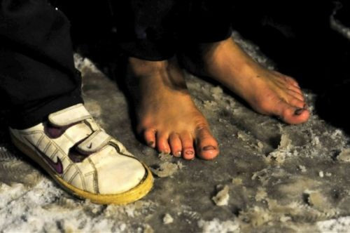 'Balkan soğuğu'nda yaşam mücadelesi - Resim: 4