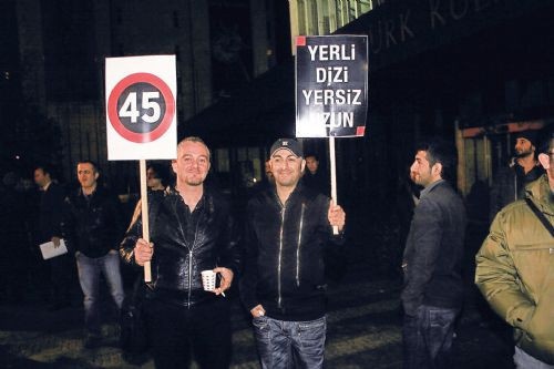 Ünlü oyuncular eylem yaptı! - Resim: 2