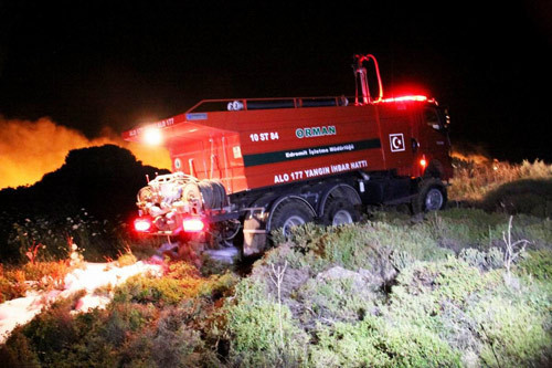 Tatil cenneti alevlere teslim! - Resim: 2