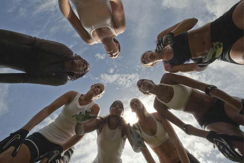 Rus kızlar antrenmanda ter döktü! - Resim: 4