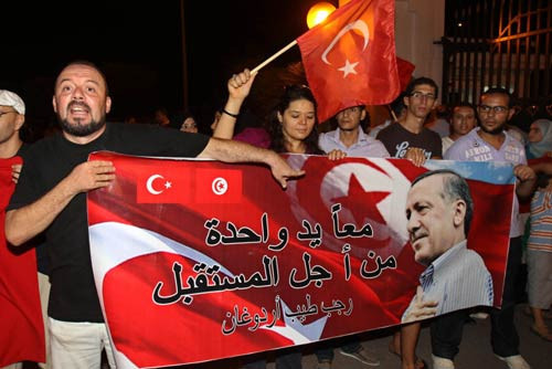 Başbakan'a Tunus'ta coşkulu karşılama - Resim: 1