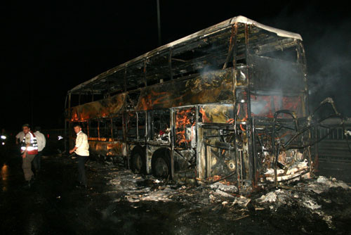 66 yolcu diri diri yanacaktı - Resim: 2