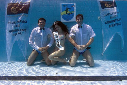 En ilginç su altı güzellik yarışması - Resim: 2