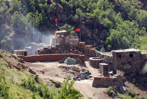 İşte saldırıya uğrayan o karakol! - Resim: 1