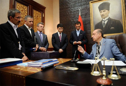 Erdoğan konuşmaya böyle hazırlandı - Resim: 2