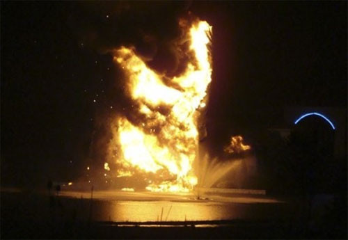 Hz. İsa heykeli yıldırımla yok oldu - Resim: 2