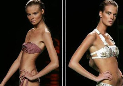 'Aşırı zayıf' mankenlere çalışma yasağı - Resim: 1