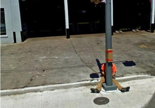 Google kamerasına takılanlar! - Resim: 1