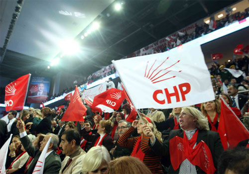 CHP Kurultayı'ndan renkli kareler - Resim: 1