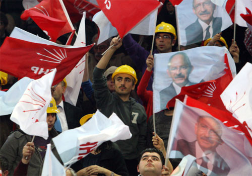 CHP Kurultayı'ndan renkli kareler - Resim: 2