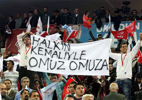 CHP Kurultayı'ndan renkli kareler - Resim: 3