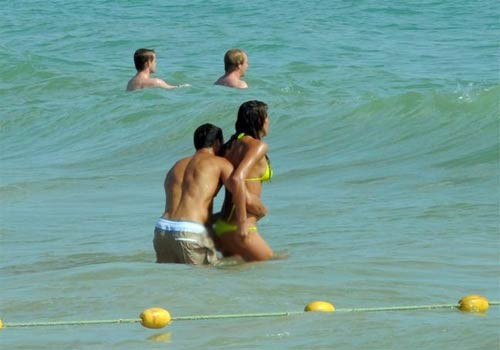 Ronaldo ve sevgilisinden olay görüntüler - Resim: 1