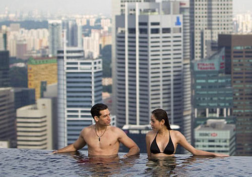 Bu havuza girmek cesaret ister - Resim: 1