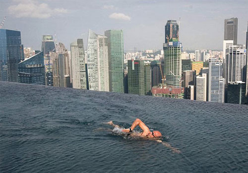 Bu havuza girmek cesaret ister - Resim: 2