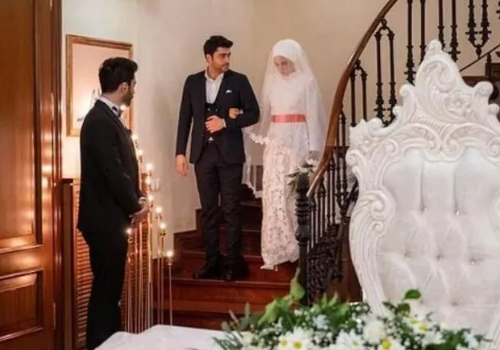 Nursema'nın gerdek gecesi! 'Soyun lan' diye bağırdı Kızılcık Şerbeti son bölümdeki sahne gündem oldu - Resim: 3