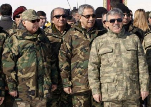 Cumhurbaşkanı Abdullah Gül tatbikatta - Resim: 2