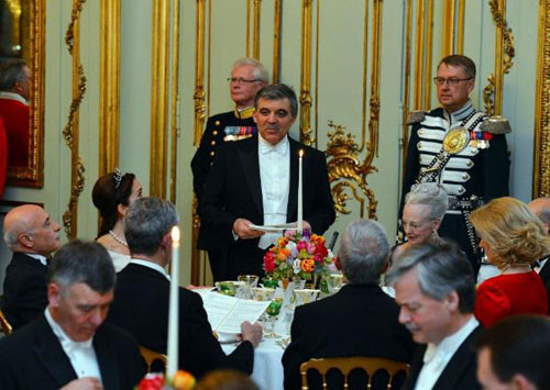 Danimarka'da Gül onuruna görkemli davet - Resim: 4