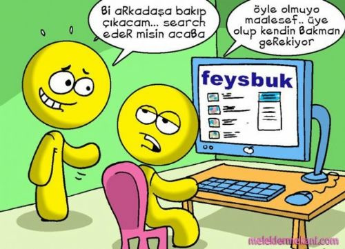 Facebook karikatürleri  - Resim: 1