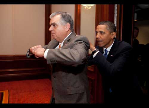 Obama'yı hiç böyle görmediniz - Resim: 1