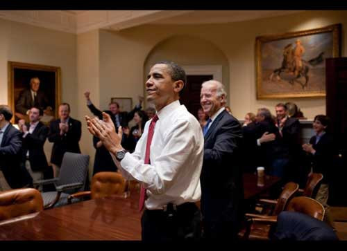 Obama'yı hiç böyle görmediniz - Resim: 4