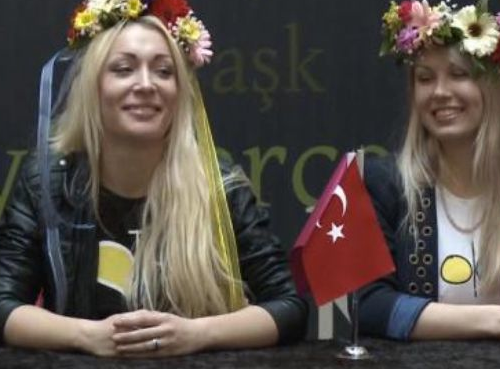 Ve çıplak protestocular Türkiye'de - Resim: 3