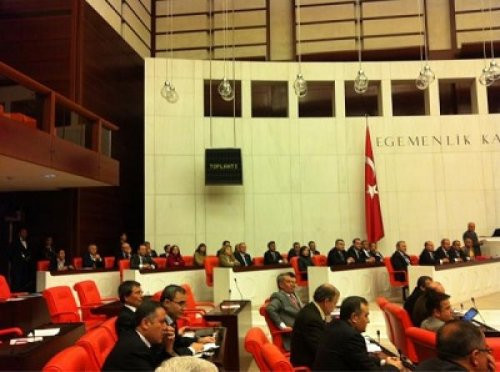 CHP Meclis kürsüsünü işgal etti - Resim: 4