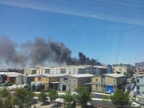 Tuzla'da korkutan yangın! - Resim: 1