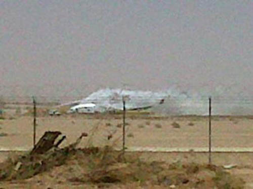 Uçağın düşüş anındaki görüntüleri - Resim: 3